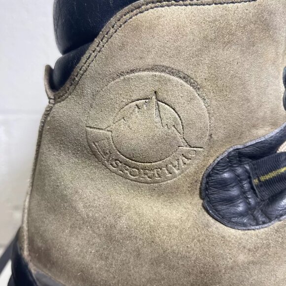 La Sportiva Makalu Mountaineering Ankle Boot Suede Lace up Men's Sz 43.5/US 10.5 - Picture 9 of 10